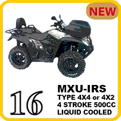 MXU-IRS Type 4x4 or 4x2