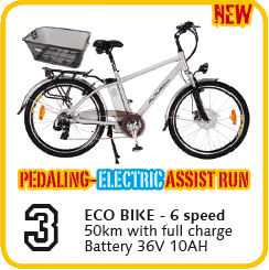ECO BIKE - 6 speed